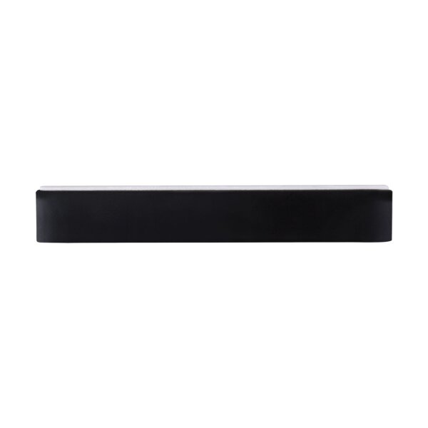 LED Deckenleuchte Schwarz B: 40cm H: 5,5cm 4000 K 1770 lm