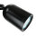 Wandspot Schwarz Ø 12 cm klein schwenkbar 1-flammig GU10