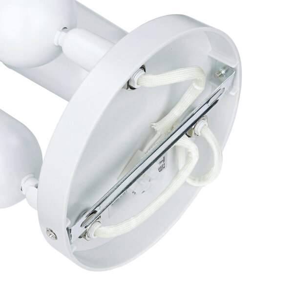 Deckenstrahler 3-flammig Weiß Ø 15 cm klein rund GU10