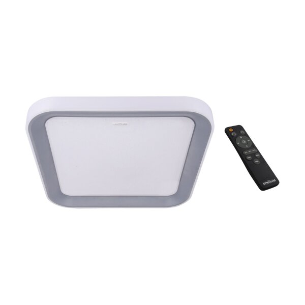 LED Deckenlampe Dimmer Fernbedienung IP44 50,5 cm 3 Lichtmodi