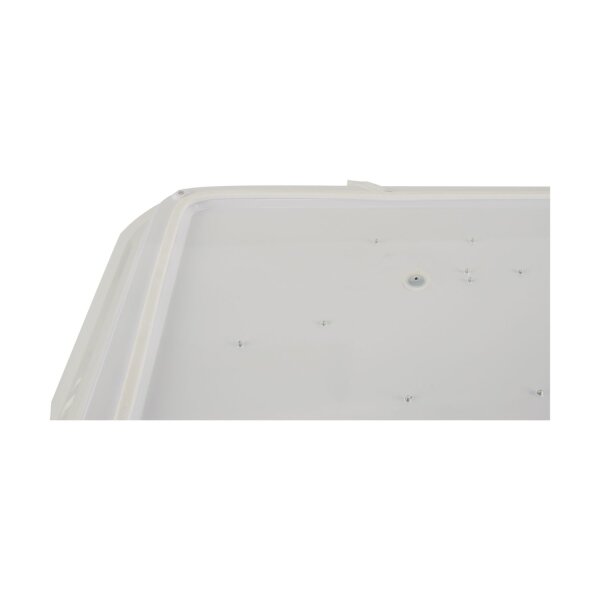 LED Deckenlampe Dimmer Fernbedienung IP44 50,5 cm 3 Lichtmodi