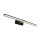 LED Wandlampe Schwarz Gold IP44 63 cm lang Edelstahl 4100 K