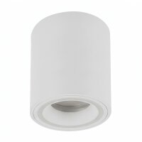 Deckenleuchte Weiß Ø 8 cm H: 10 cm Aluminium...