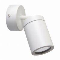 Wandlampe Weiß Ø 7 cm klein schwenkbar GU10...