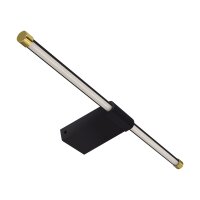 LED Spiegelleuchte Schwarz Gold IP44 4100 K 730 lm B: 50cm