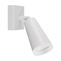 Wandleuchte Weiß B: 7,5 cm klein schwenkbar...