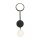 LED Wandleuchte Metall H: 52,5 cm Schwarz Gold 4200 K 2-flammig