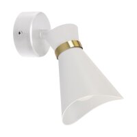 Wandspot schwenkbar B: 8,6 cm verstellbar E14 in...