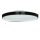 LED Deckenlampe Ø 23 cm H: 5 cm IP44 Schwarz Weiß 4000 K