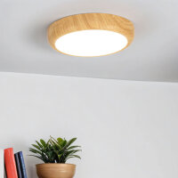 LED Deckenleuchte rund Ø 17 cm klein 2 Lichtmodi...