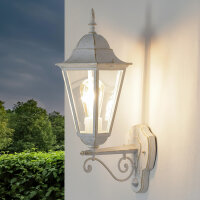Große Außenlampe mit Bewegungsmelder E27...