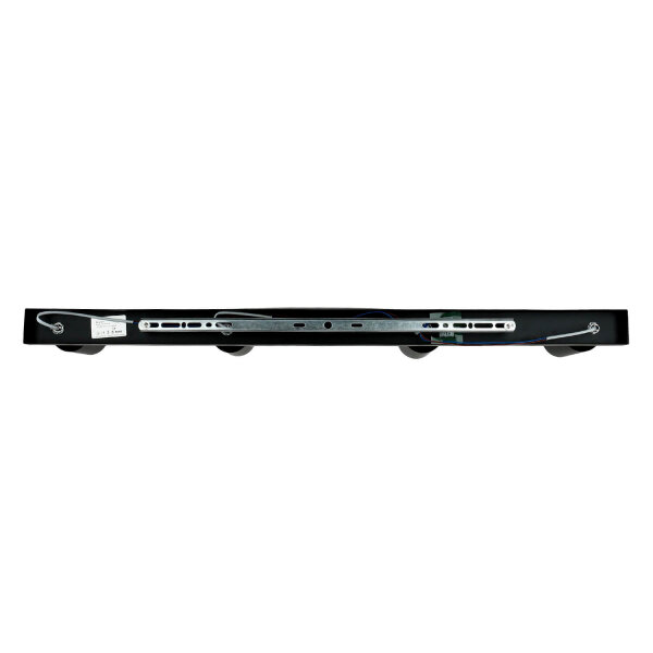 Deckenstrahler 4-flammig GU10 80 cm lang Schwarz Metall