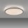 Romantische LED Deckenlampe Nachthimmel Schwarz dimmbar