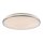 Romantische LED Deckenlampe Nachthimmel Silber dimmbar