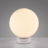 LED Tischlampe RGB Beleuchtung Glaskugel dimmbar...