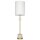 Tischlampe Stoff Metall Alabaster 77,5 cm hoch E27 ORISTA