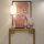 Tischlampe Stoff Metall Alabaster 77,5 cm hoch E27 ORISTA