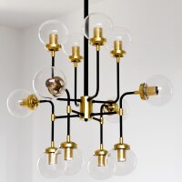 Hängelampe verstellbar B: 99 cm H: max. 98 cm Glas...