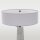 Beistelllampe Marmor Stoff Metall 63,5 cm hoch für 2x E27