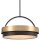 Hängelampe rund Ø 60 cm Metall Alabaster 6x E14 blendarm