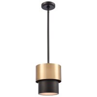Pendelleuchte Metall Alabaster &Oslash; 20cm Schwarz...