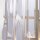 Wandlampe Schwarz Weiß B: 28 cm Up Down Kristall Metall