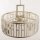 Pendelleuchte rund D: 55 cm 5x E27 Kristall Metall