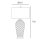 Beistelllampe Weiß Messing E27 Keramik Stoff 74 cm hoch