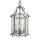 Pendelleuchte Chrom Ø 26 cm Metall Glas Ø 27 cm E14 4-flammig