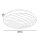 LED Deckenlampe rund Ø 55 cm Farbwechsel Dimmer Fernbedienung