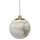 Pendelleuchte Kugelschirm Ø 10 cm G9 Alabaster Metall