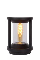 Pollerleuchte Aluminium Schwarz 22 cm klein IP65 Garten