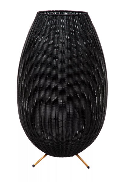 LED Akku Wegeleuchte dimmbar Schwarz IP44 79 cm 3000 K