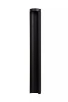LED Pollerleuchte Aluminium Schwarz 65 cm IP54 3000 K