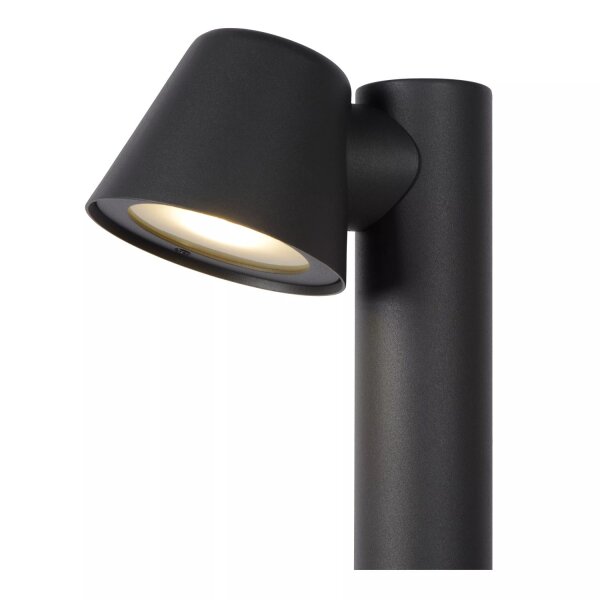 Stehleuchte Außen Metall Anthrazit GU10 IP44 70 cm