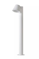 Wegeleuchte Outdoor Metall Weiß IP44 70 cm GU10 Garten