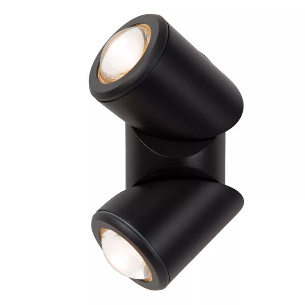 LED Wandstrahler Aluminium 2-flammig IP65 verstellbar