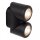 LED Wandstrahler Aluminium 2-flammig IP65 verstellbar