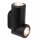 LED Wandstrahler Aluminium 2-flammig IP65 verstellbar
