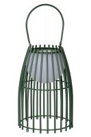 LED Akku Tischlampe dimmbar Grün IP44 40 cm Terrasse