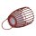 LED Akku Tischlampe IP44 dimmbar 40 cm 3000 K Rostbraun
