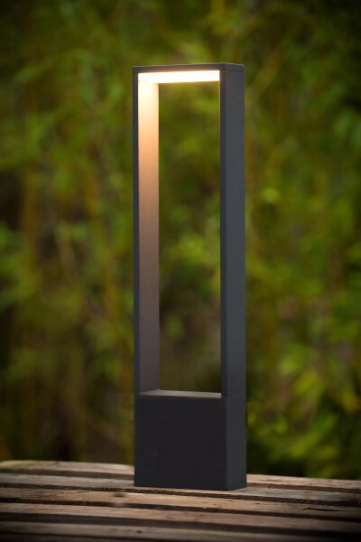 LED Pollerleuchte Aluminium Anthrazit 60 cm IP54 3000 K