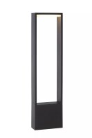 LED Pollerleuchte Aluminium Anthrazit 60 cm IP54 3000 K