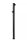 LED Stehlampe Aluminium Schwarz 100 cm IP65 3000 K