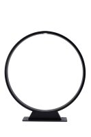 LED Dekoleuchte Aluminium Schwarz IP54 43,5 cm 3000 K