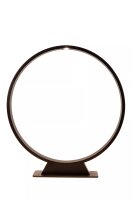 LED Dekoleuchte Aluminium Schwarz IP54 43,5 cm 3000 K