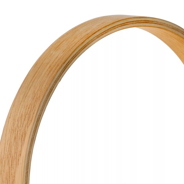 LED Akku Tischleuchte Holz Weiß 3000 K IP44 26,5 cm