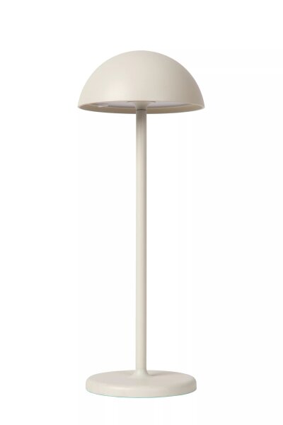 LED Akku Tischlampe Weiß 32 cm 3000 K IP54 7h dimmbar
