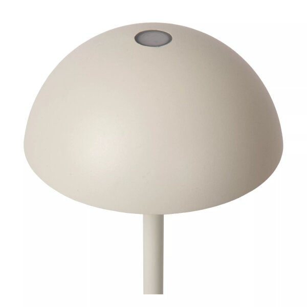 LED Akku Tischlampe Weiß 32 cm 3000 K IP54 7h dimmbar