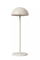 LED Akku Tischlampe Weiß 32 cm 3000 K IP54 7h dimmbar